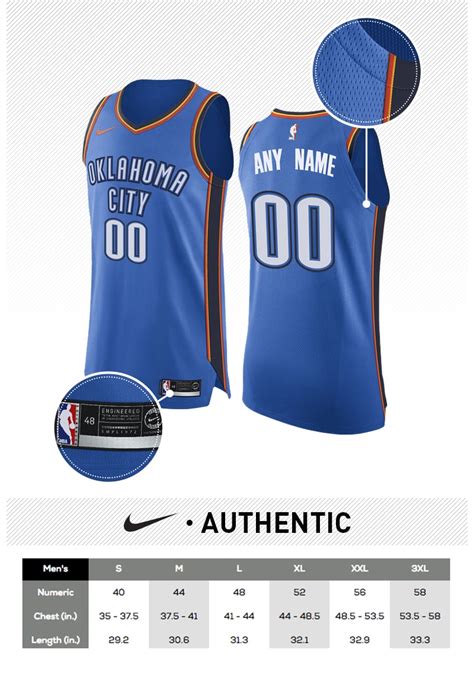 nike replica jersey size chart basketball|nike authentic jersey size chart.